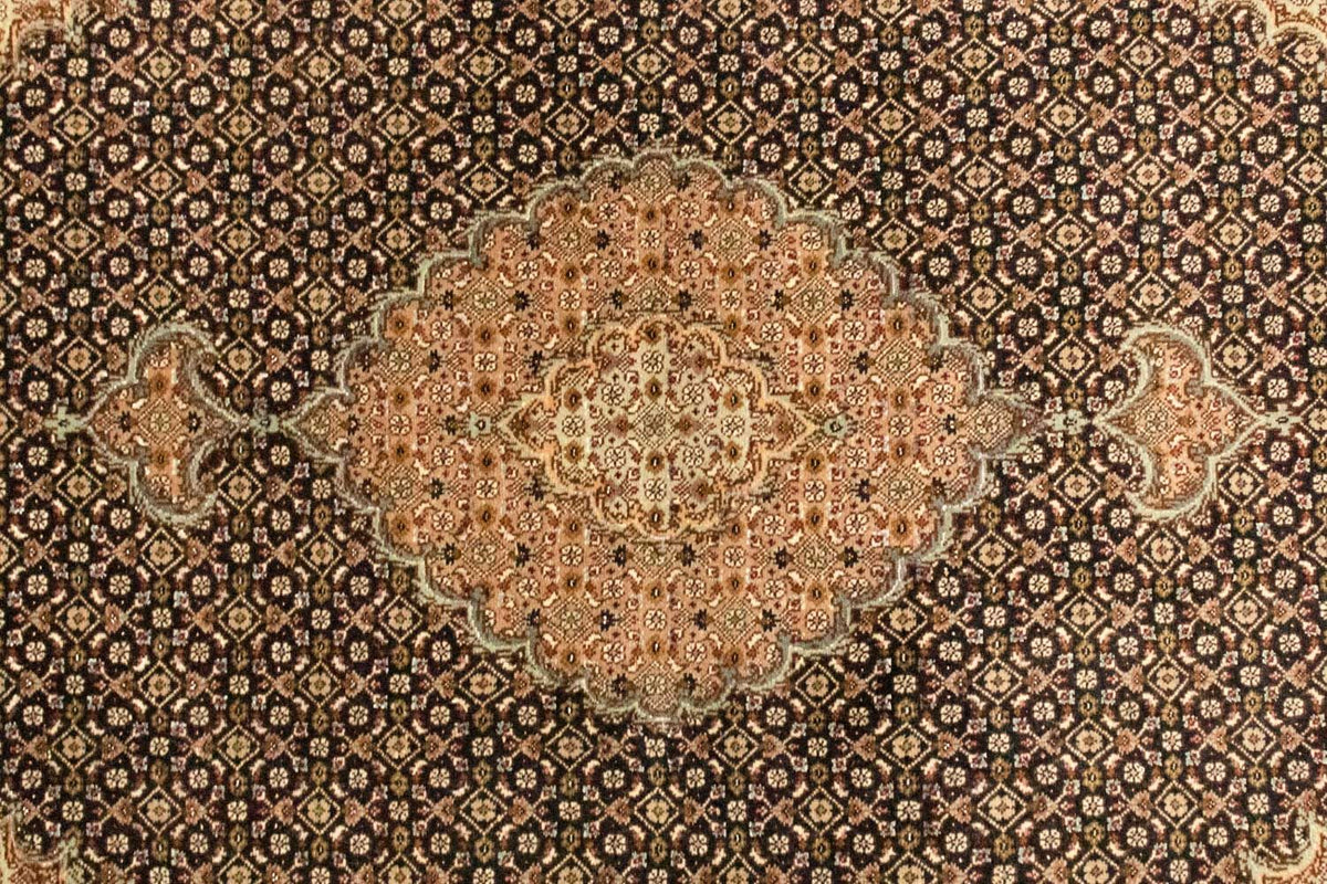 Persisk tæppe - Tabriz - Royal - 153 x 105 cm - mørkeblå