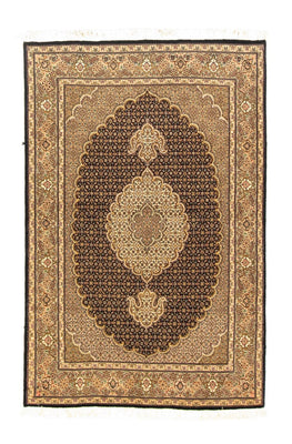 Persisk tæppe - Tabriz - Royal - 150 x 100 cm - mørkeblå