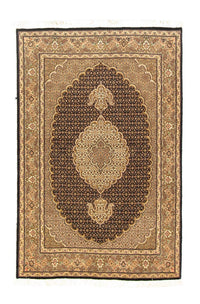 Persisk tæppe - Tabriz - Royal - 150 x 100 cm - mørkeblå