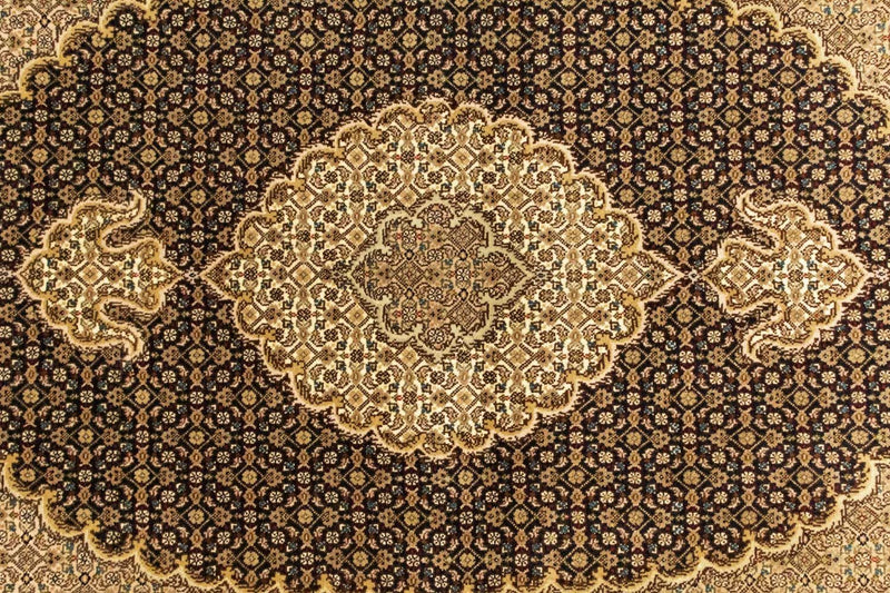 Persisk tæppe - Tabriz - Royal - 150 x 100 cm - mørkeblå