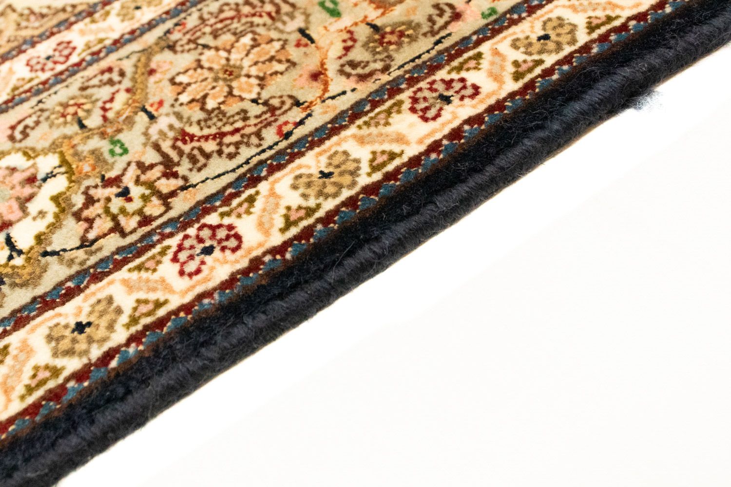 Persisk tæppe - Tabriz - Royal - 150 x 100 cm - mørkeblå