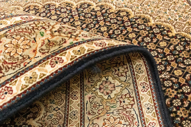 Persisk tæppe - Tabriz - Royal - 150 x 100 cm - mørkeblå