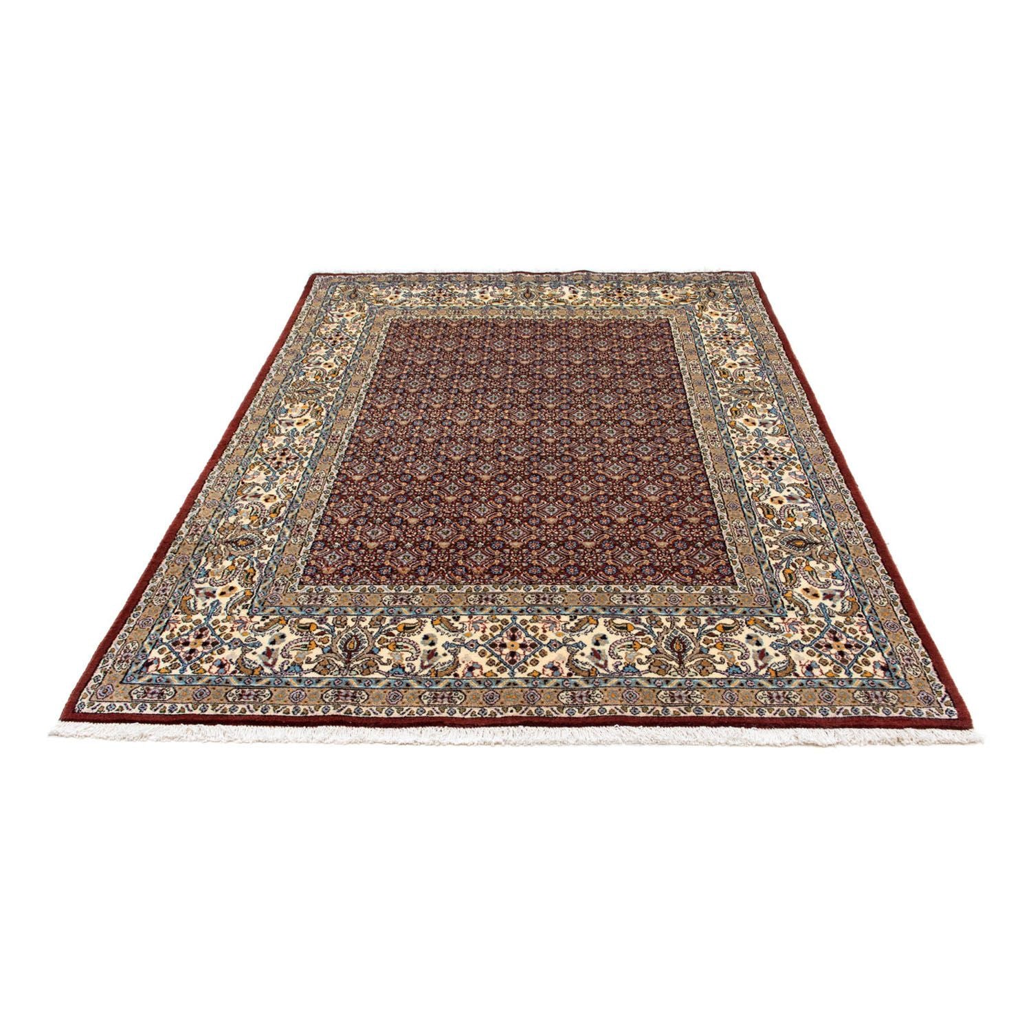 Persisk tæppe - Classic - 205 x 145 cm - mørkerød