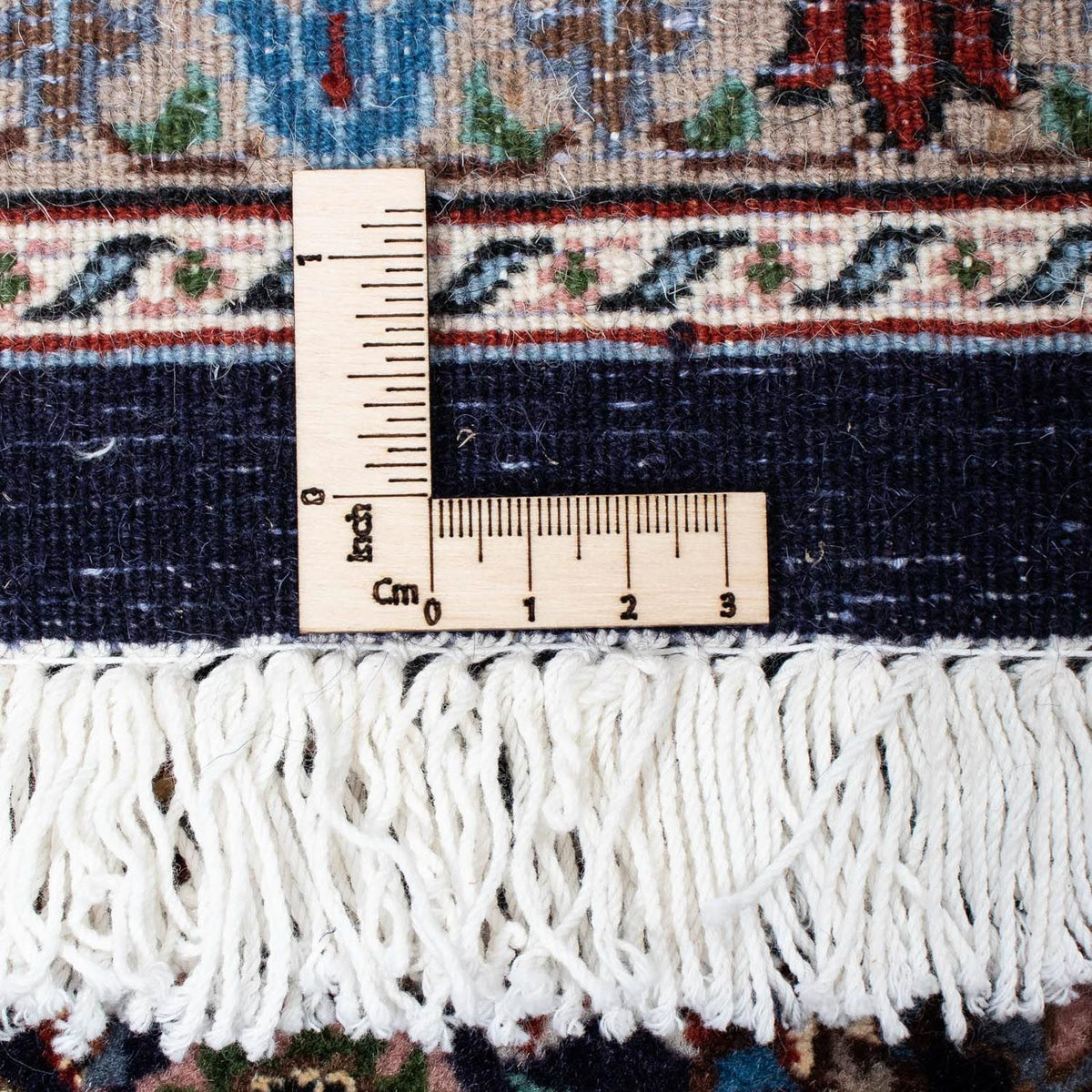 Persisk tæppe - Classic - 194 x 149 cm - mørkeblå