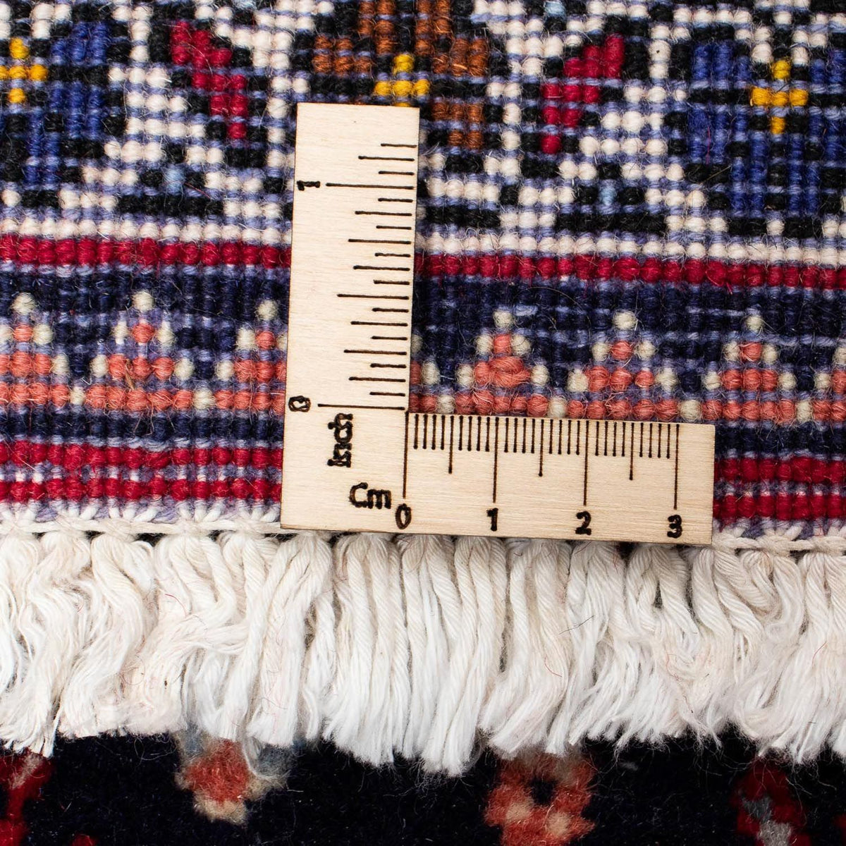 Persisk tæppe - Nomadisk - 130 x 78 cm - mørkeblå