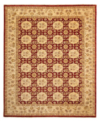Ziegler Carpet - 293 x 250 cm - mørkerød