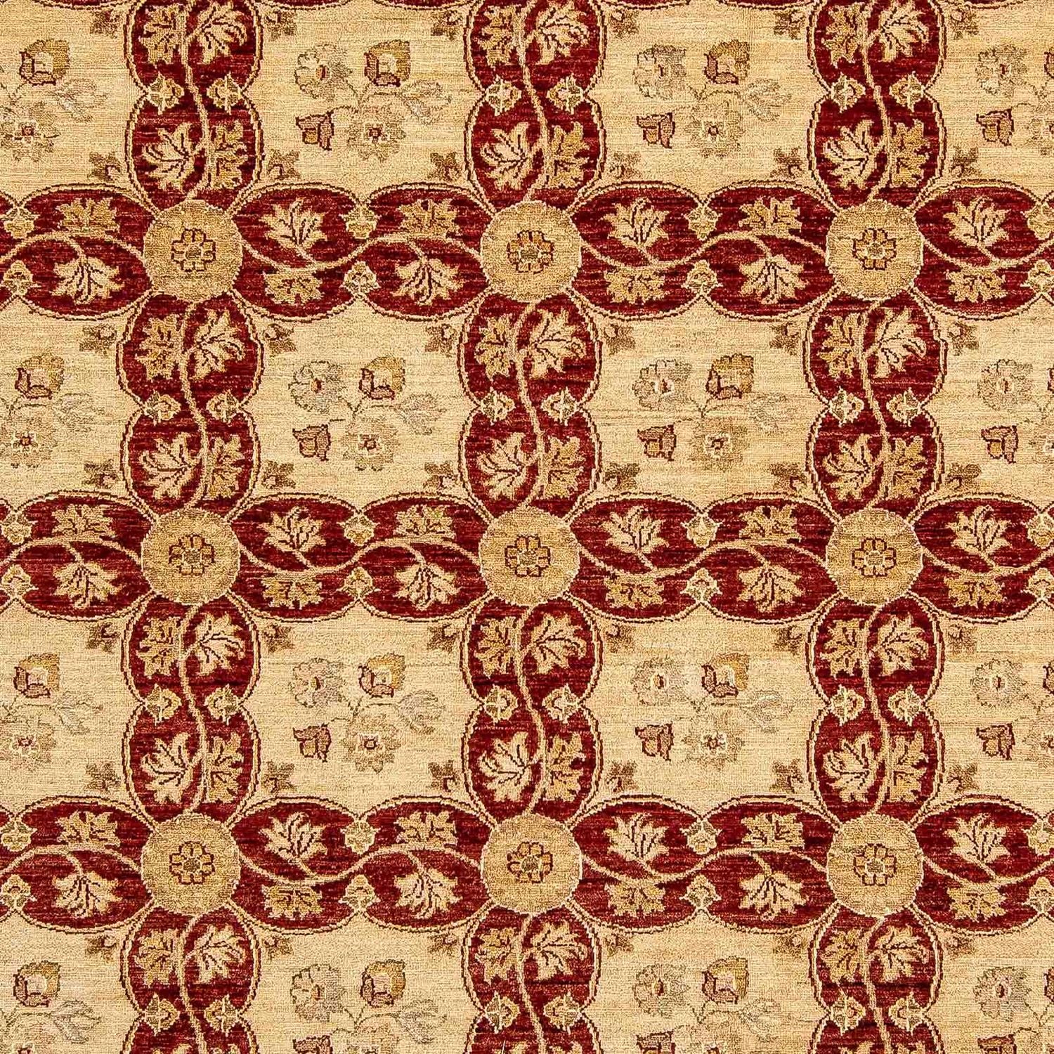 Ziegler Carpet - 293 x 250 cm - mørkerød