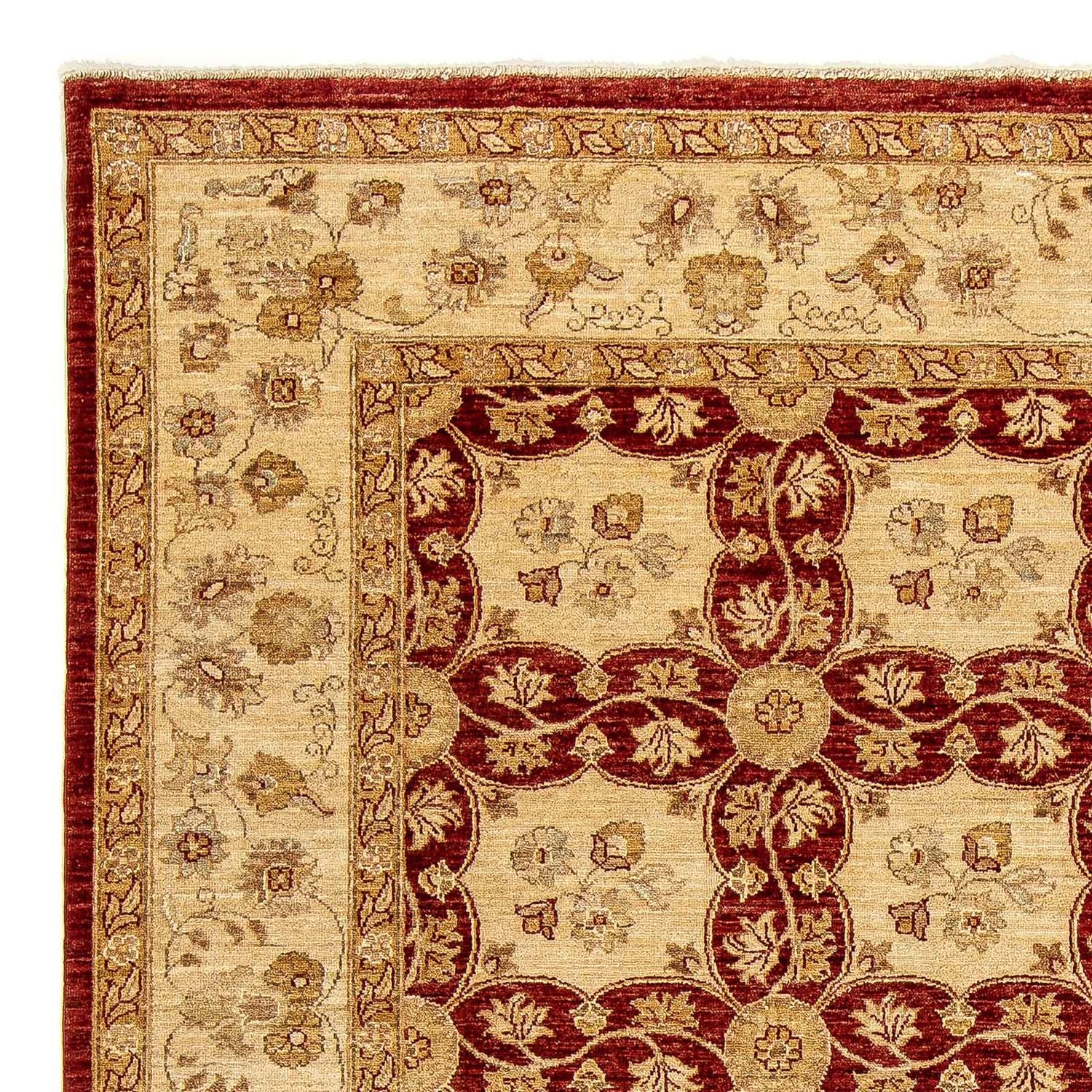 Ziegler Carpet - 293 x 250 cm - mørkerød