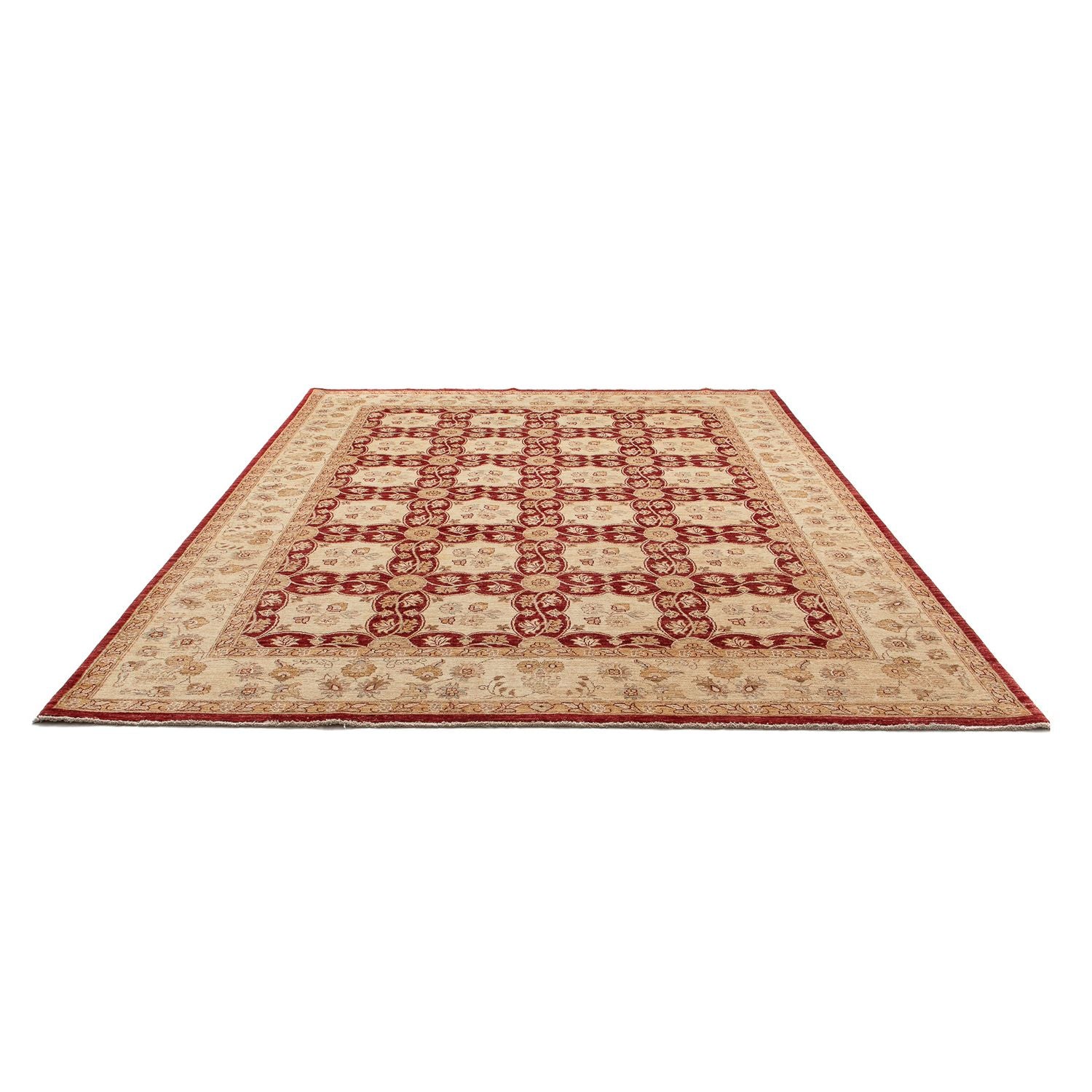 Ziegler Carpet - 293 x 250 cm - mørkerød
