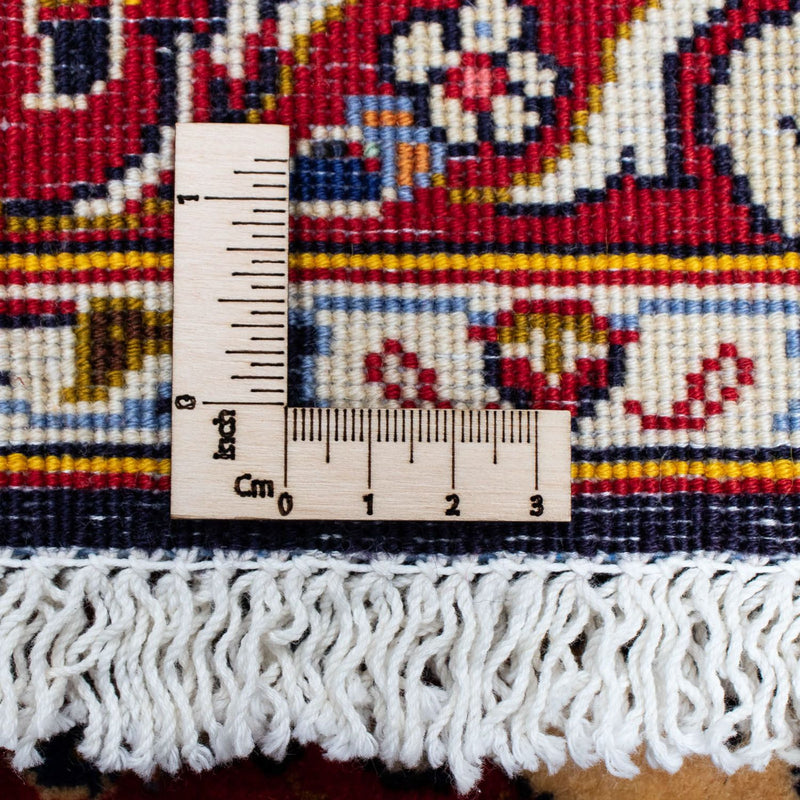 Persisk tæppe - Keshan - 118 x 80 cm - mørkeblå