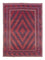 Kelim-tæppe - orientalsk - 279 x 206 cm - mørkerød