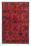 Afghansk tæppe - Kunduz - 193 x 129 cm - rød