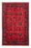 Afghansk tæppe - Kunduz - 195 x 128 cm - rød