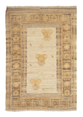 Kelim-tæppe - orientalsk - 195 x 122 cm - beige