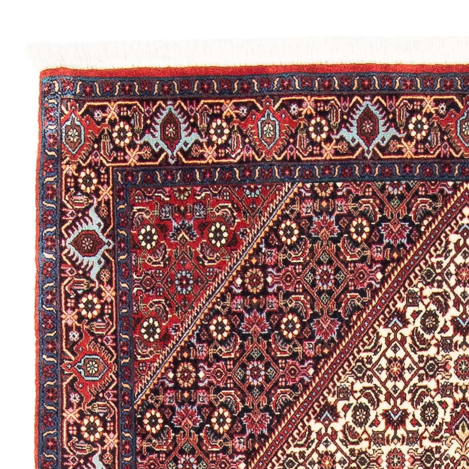 Persisk tæppe - Bijar - 174 x 108 cm - rød