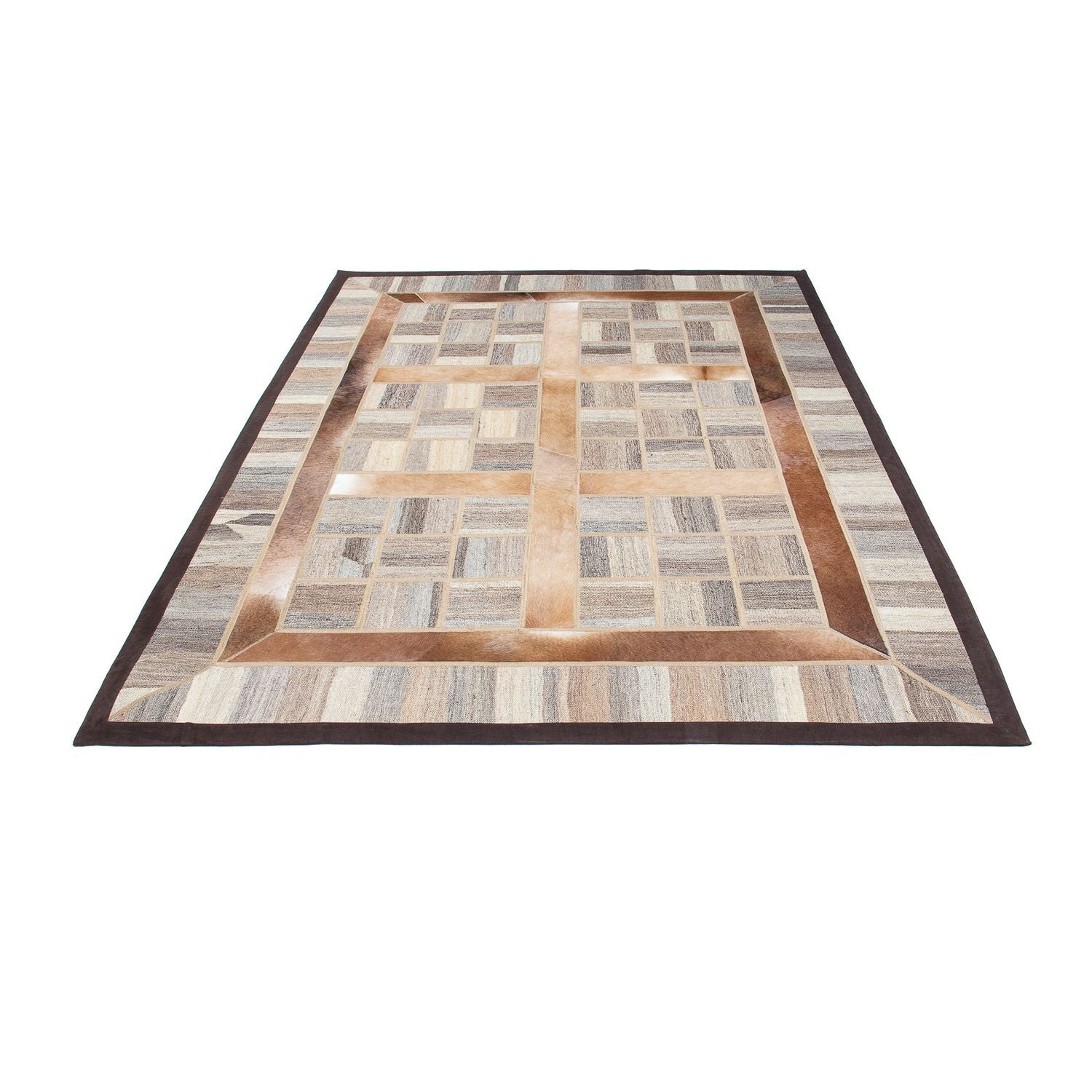 Kelim-tæppe - orientalsk - 215 x 158 cm - flerfarvet