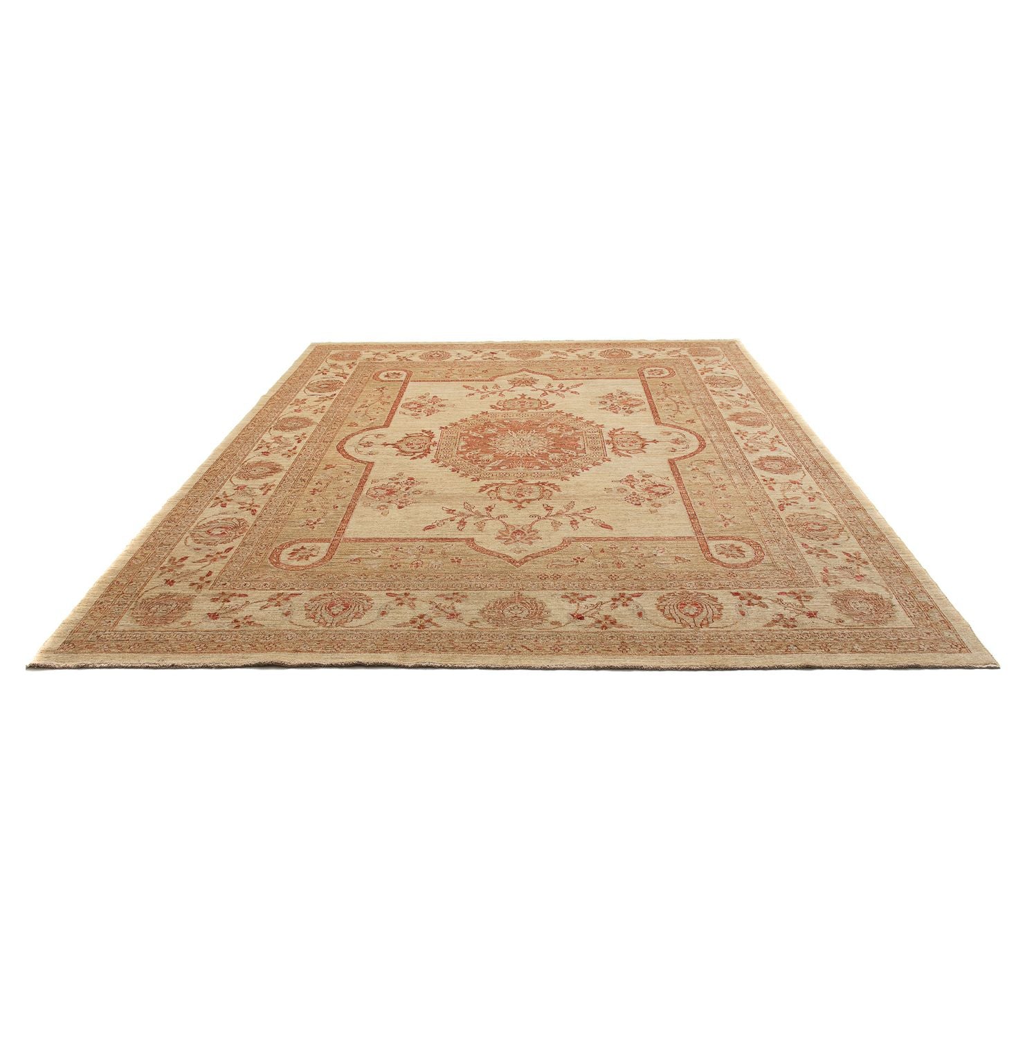 Ziegler Carpet - 308 x 252 cm - lys brun
