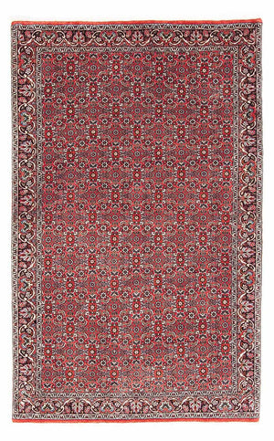 Persisk tæppe - Bijar - 174 x 111 cm - rød