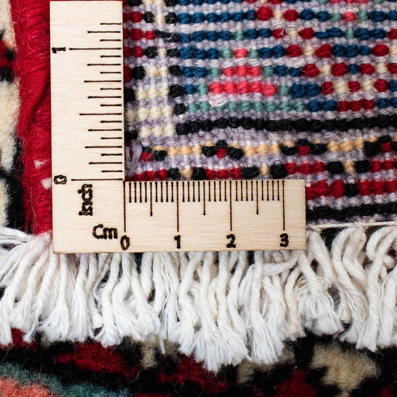 Persisk tæppe - Nomadisk - 120 x 76 cm - mørkerød