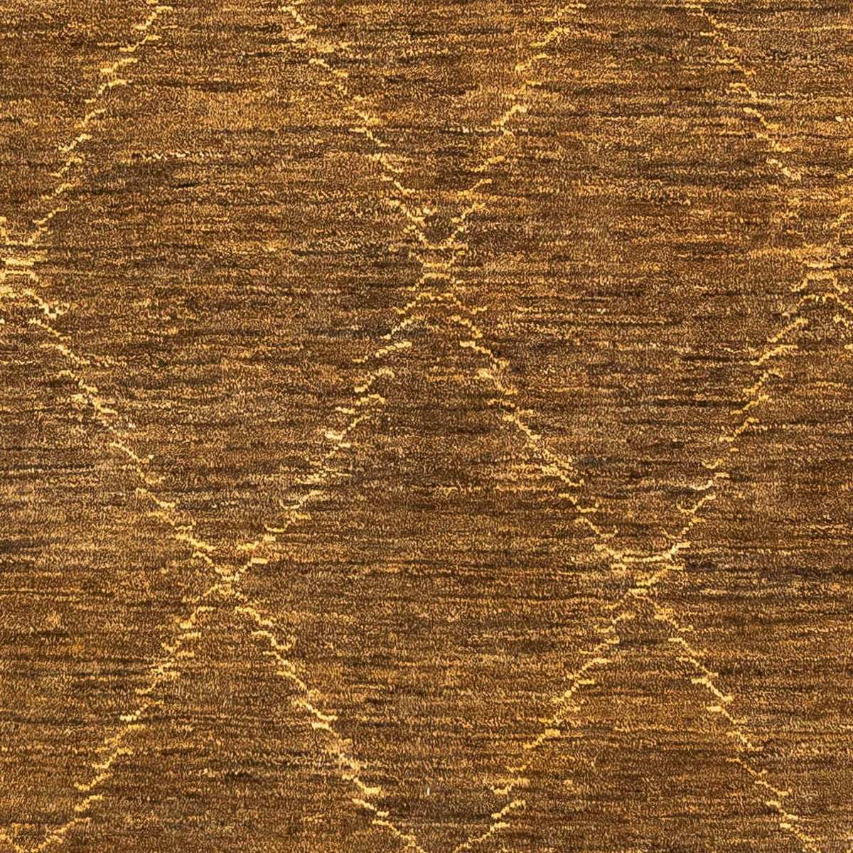 Gabbeh-tæppe - Indus - 205 x 137 cm - brun