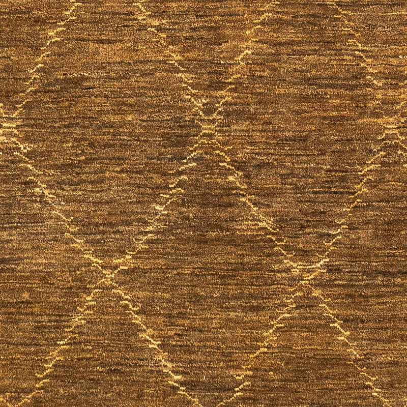 Gabbeh-tæppe - Indus - 205 x 137 cm - brun