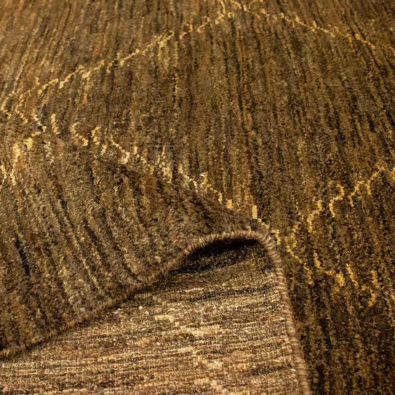Gabbeh-tæppe - Indus - 205 x 137 cm - brun