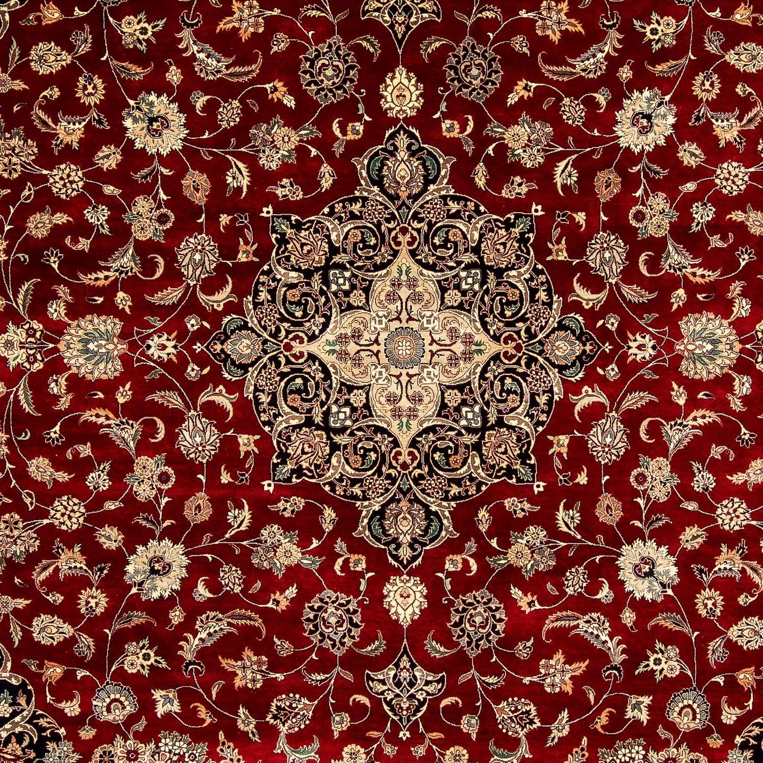 Ziegler Carpet - 366 x 277 cm - mørkerød