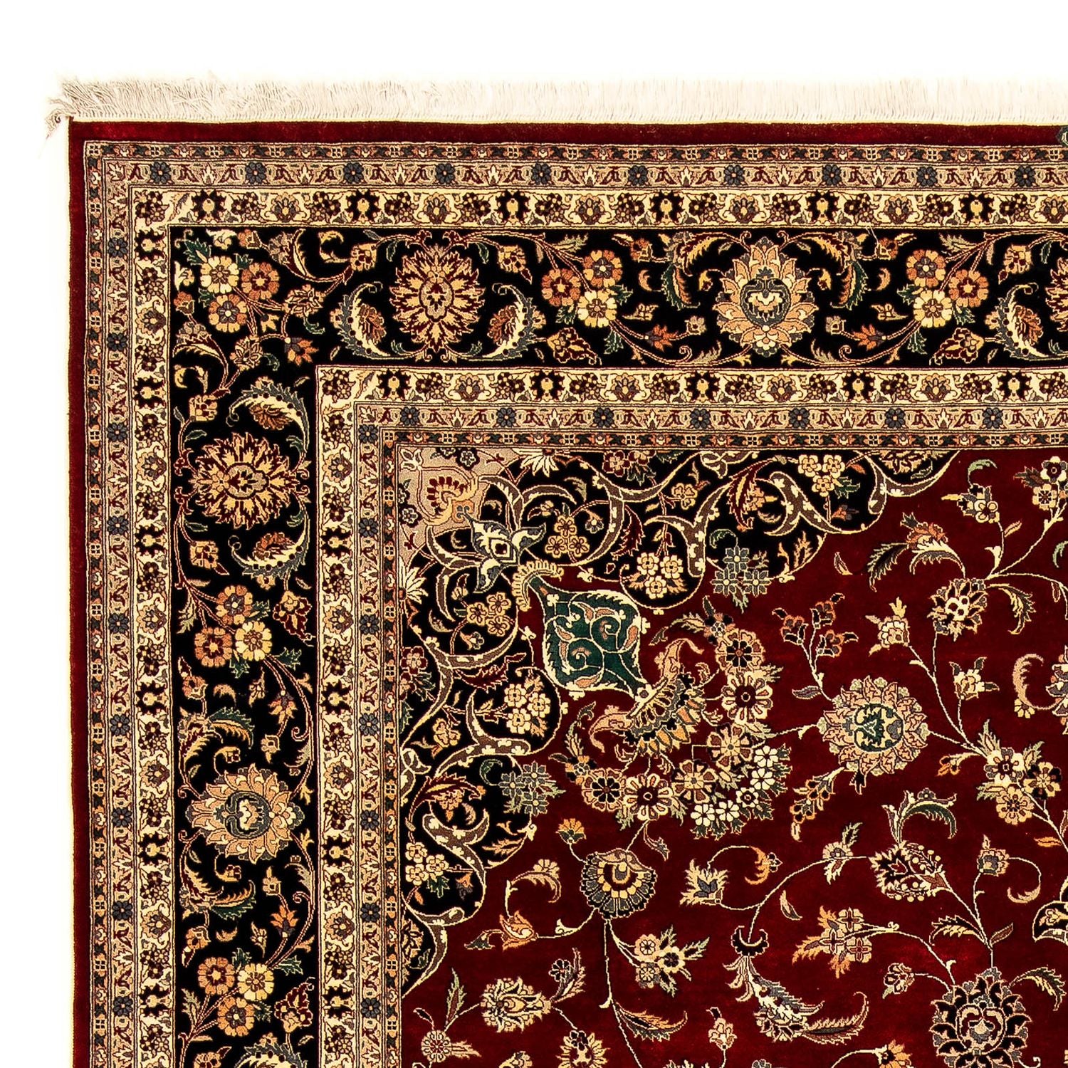 Ziegler Carpet - 366 x 277 cm - mørkerød