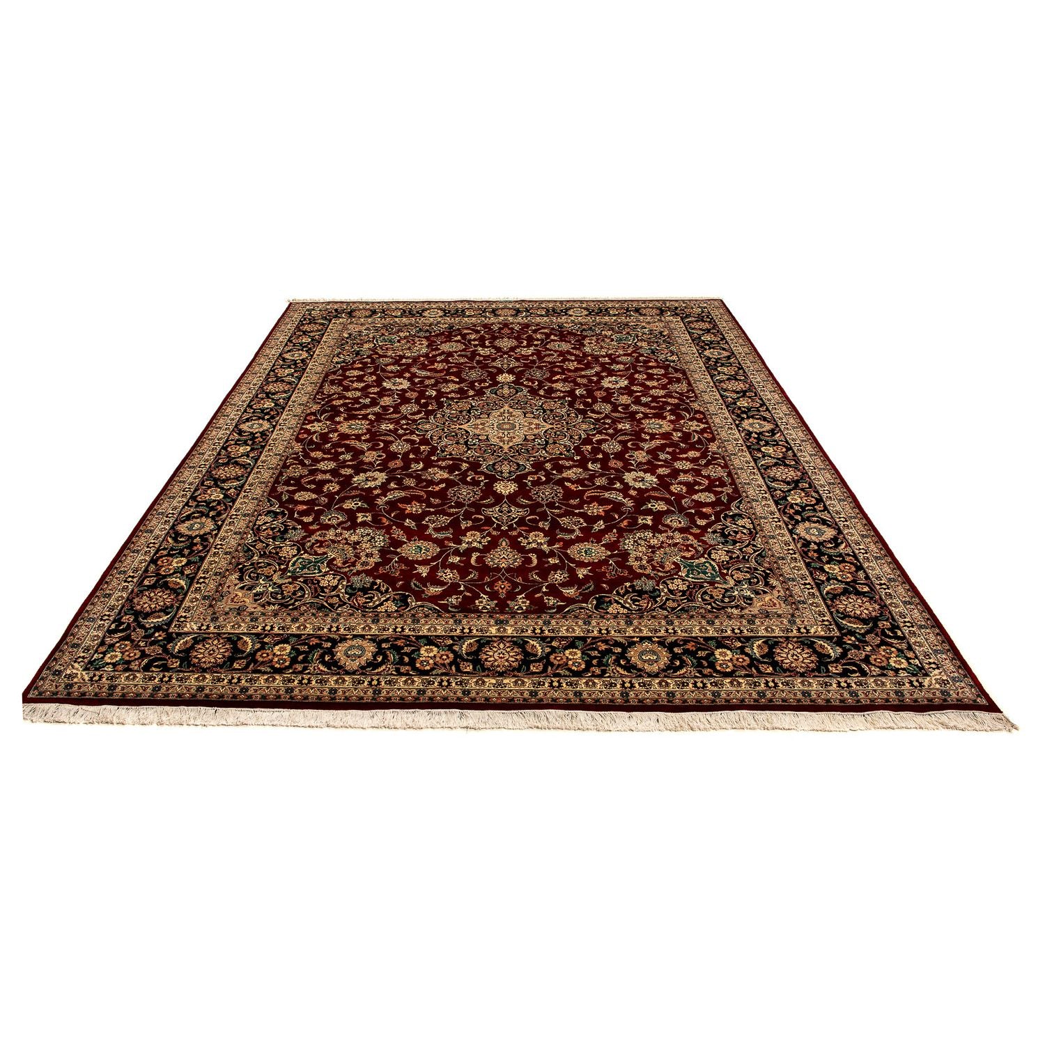 Ziegler Carpet - 366 x 277 cm - mørkerød