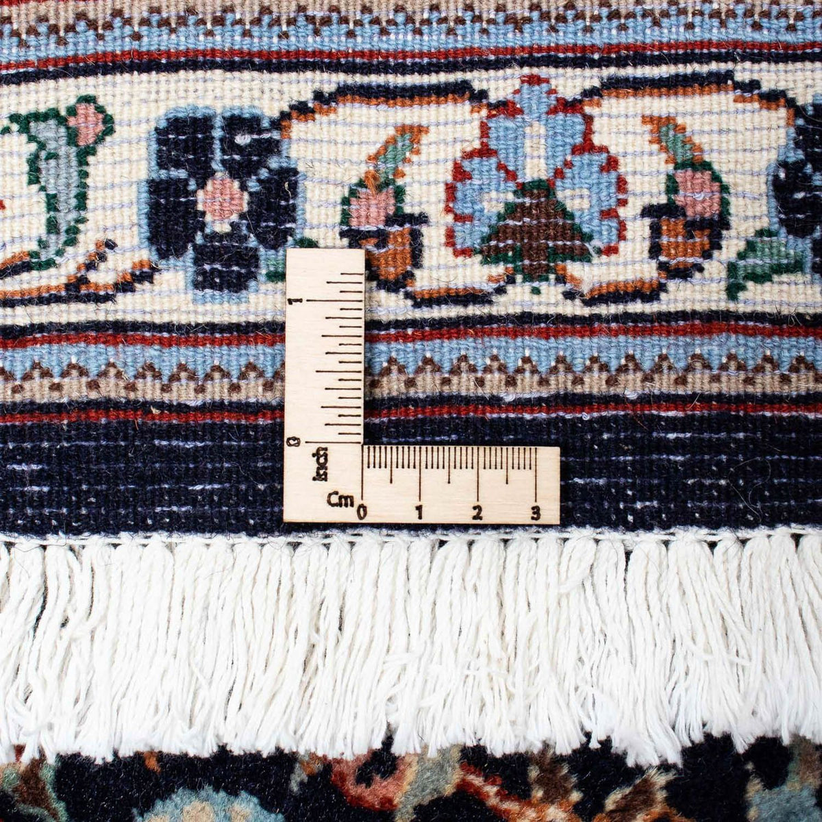 Persisk tæppe - Classic - 243 x 175 cm - mørkeblå