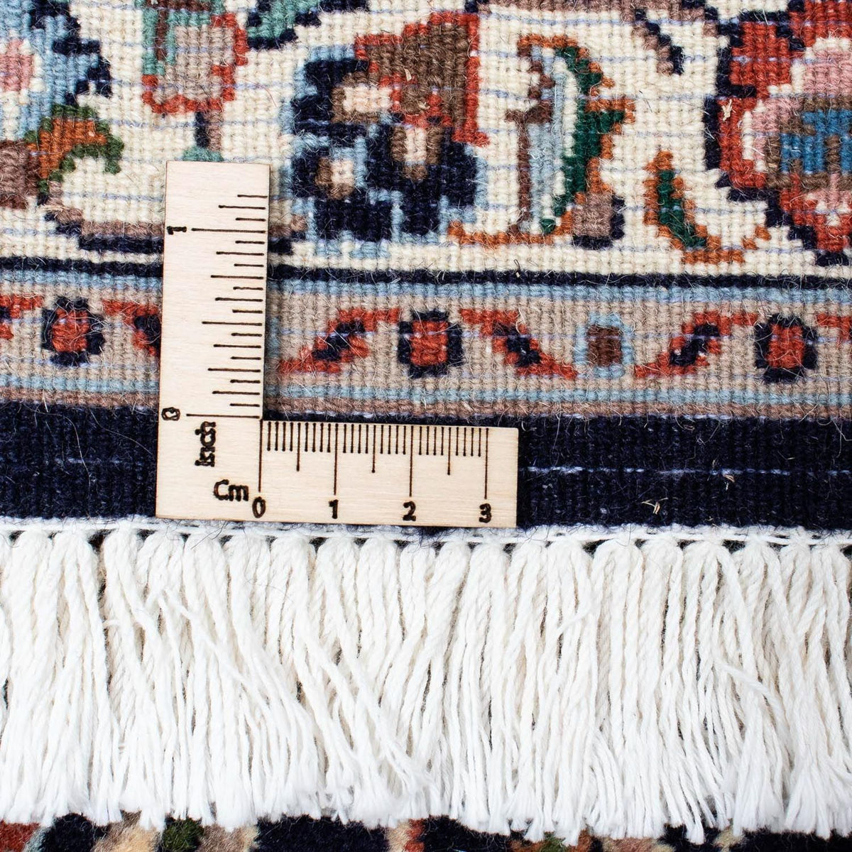 Persisk tæppe - Classic - 228 x 171 cm - mørkeblå