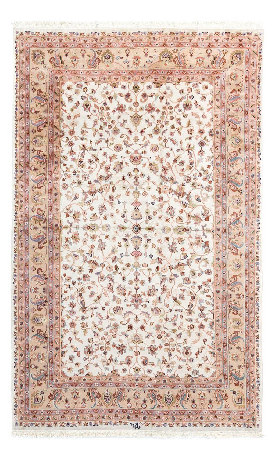 Persisk tæppe - Tabriz - 300 x 192 cm - beige