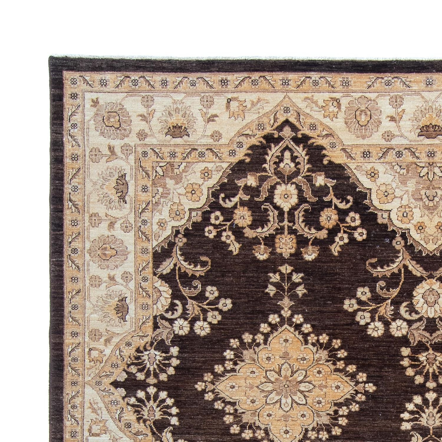Ziegler Carpet - 300 x 246 cm - mørkebrun