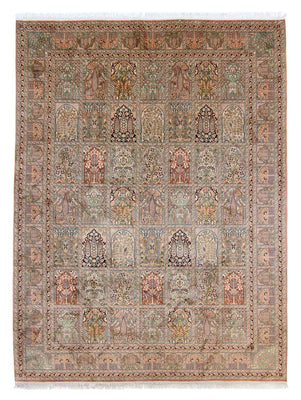 Silketæppe - Kashmir Silk - 336 x 251 cm - flerfarvet