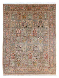Silketæppe - Kashmir Silk - 336 x 251 cm - flerfarvet