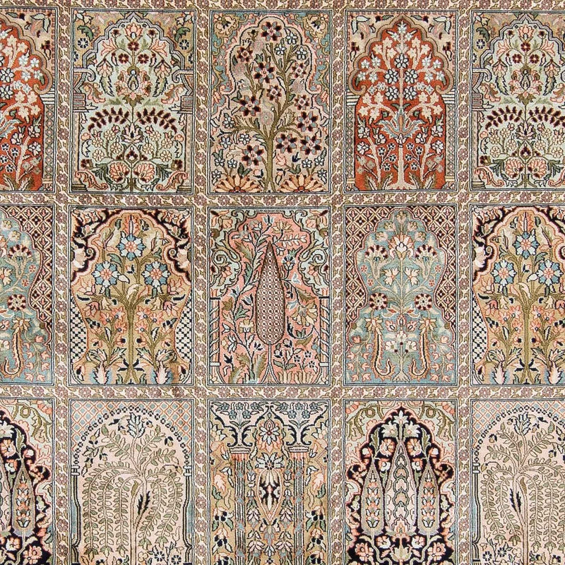 Silketæppe - Kashmir Silk - 336 x 251 cm - flerfarvet