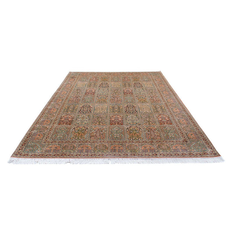 Silketæppe - Kashmir Silk - 336 x 251 cm - flerfarvet