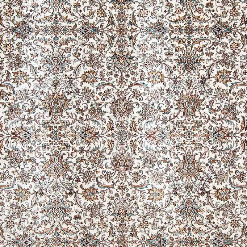 Silketæppe - Kashmir Silk firkantet  - 246 x 243 cm - beige