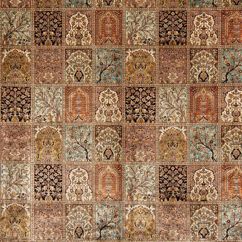 Nepal Tæppe - 386 x 305 cm - flerfarvet