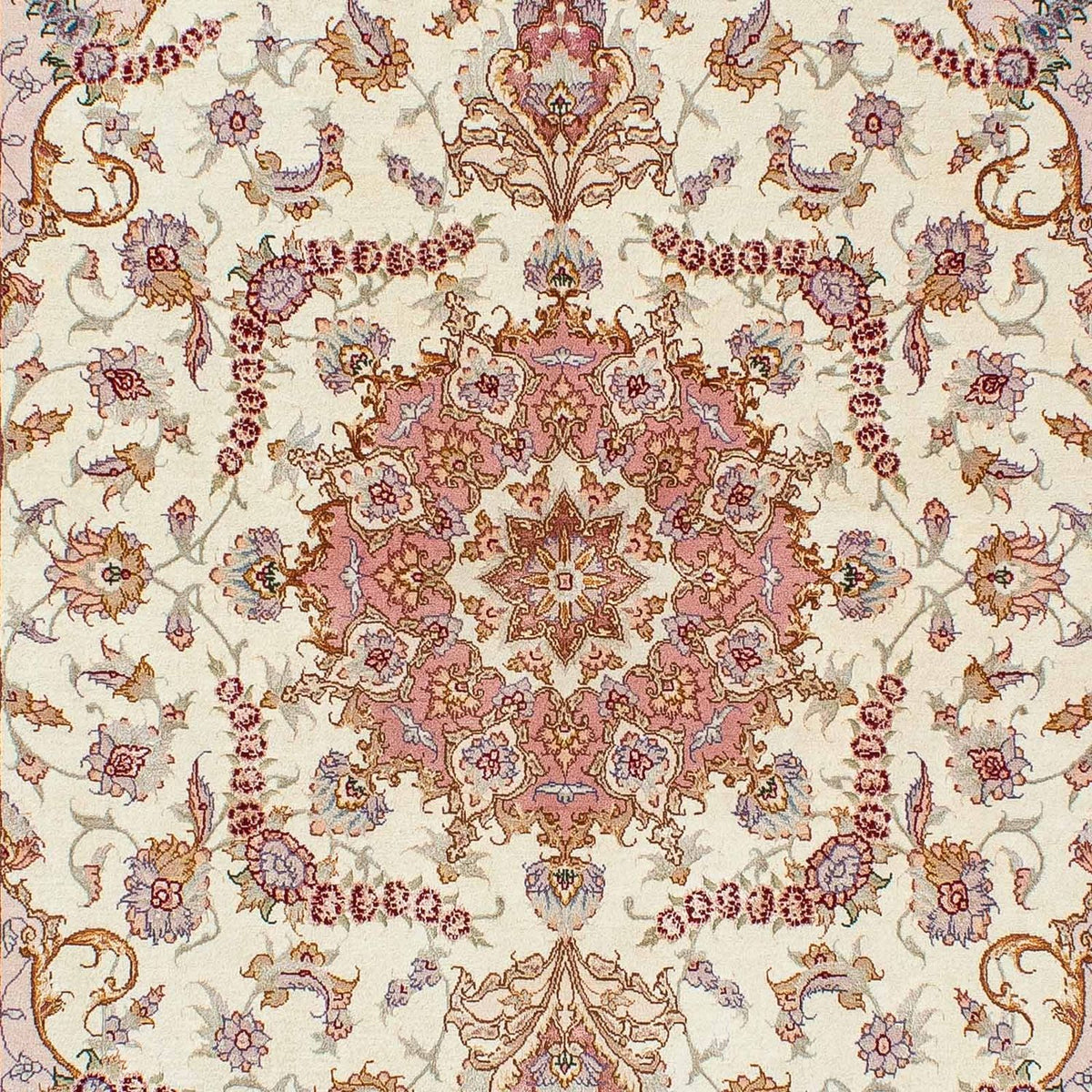 Persisk tæppe - Tabriz - Royal - 207 x 150 cm - beige