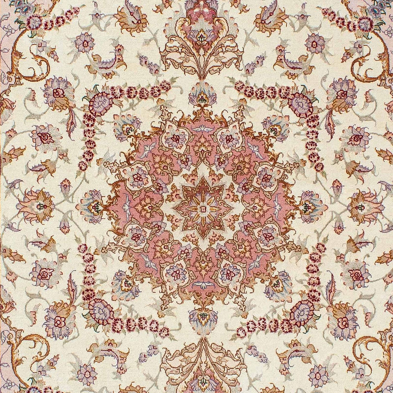 Persisk tæppe - Tabriz - Royal - 207 x 150 cm - beige