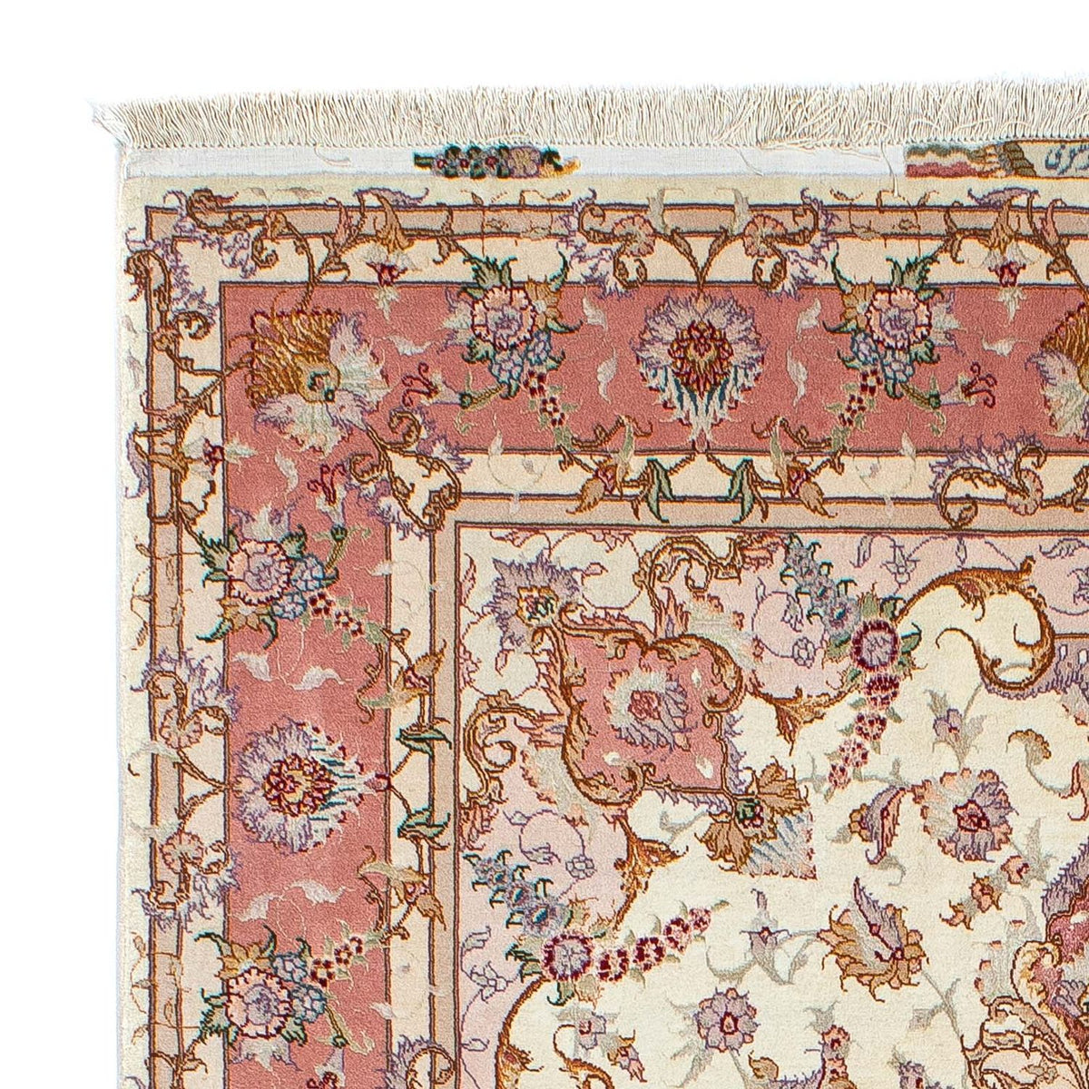 Persisk tæppe - Tabriz - Royal - 207 x 150 cm - beige