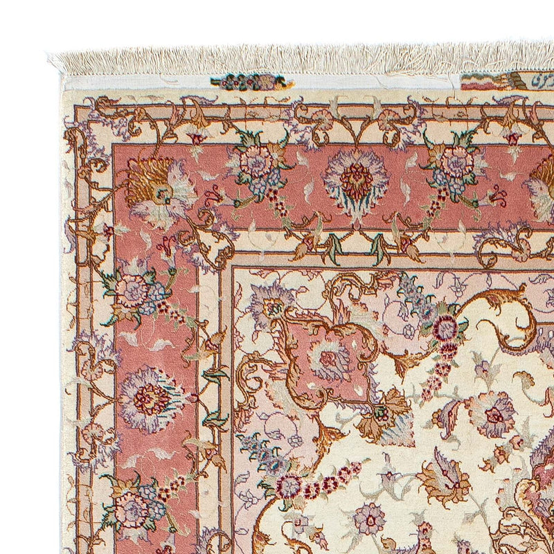 Persisk tæppe - Tabriz - Royal - 207 x 150 cm - beige