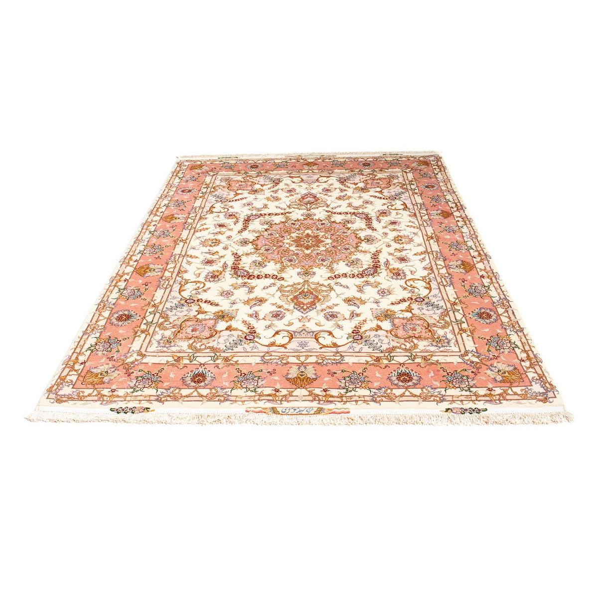 Persisk tæppe - Tabriz - Royal - 207 x 150 cm - beige