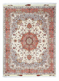 Persisk tæppe - Tabriz - Royal - 196 x 153 cm - beige