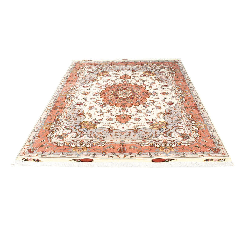 Persisk tæppe - Tabriz - Royal - 196 x 153 cm - beige