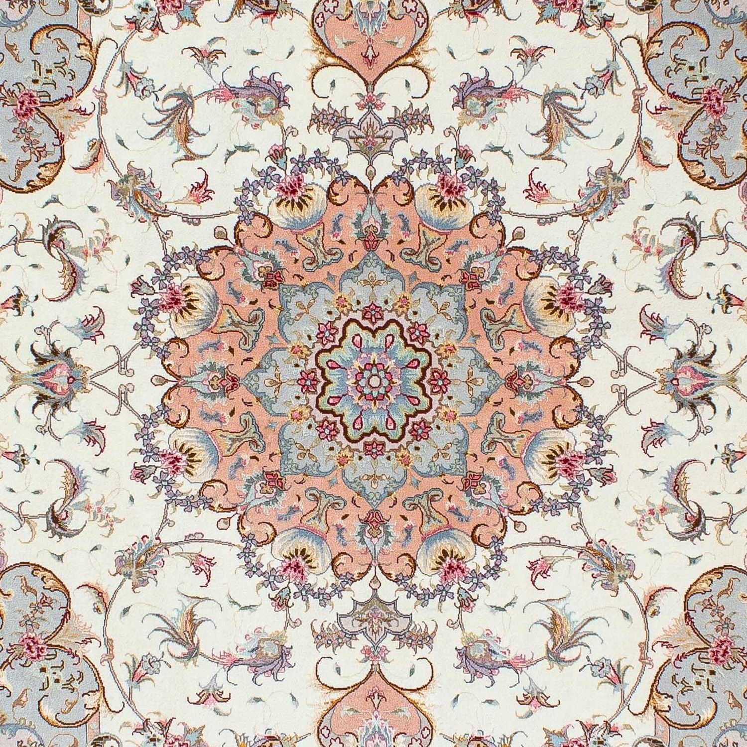 Persisk tæppe - Tabriz - Royal - 203 x 152 cm - beige