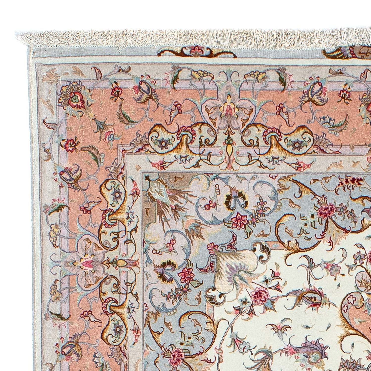 Persisk tæppe - Tabriz - Royal - 203 x 152 cm - beige