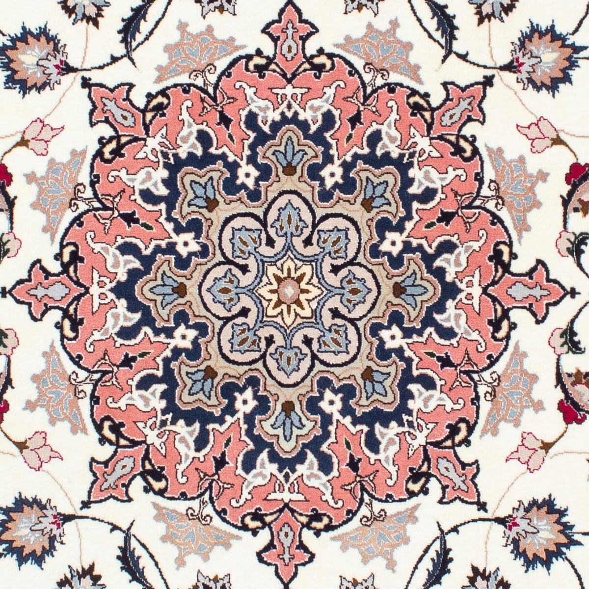 Persisk tæppe - Tabriz - Royal - 211 x 153 cm - beige
