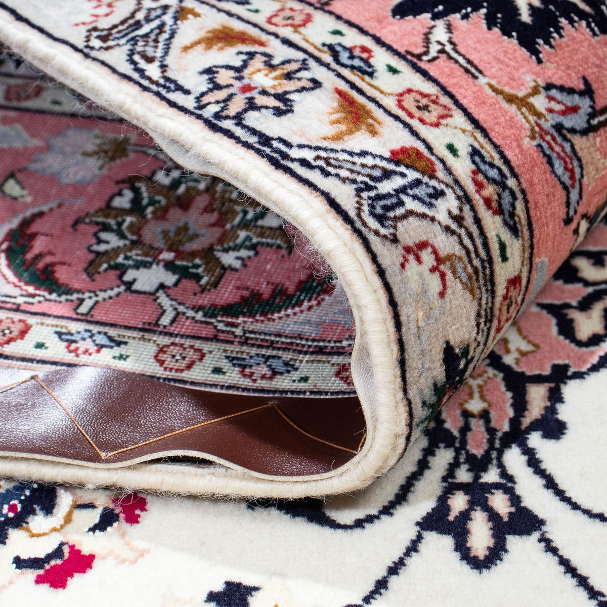 Persisk tæppe - Tabriz - Royal - 211 x 153 cm - beige